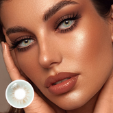 Lentes de contacto de color verde cassia